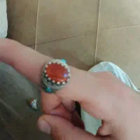 انگشتر نقره دست ساز|جواهرات|ابریشم, |دیوار