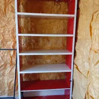 قفسه چوبی|کتابخانه، شلف، قفسه‌های دیواری|زنجان, |دیوار