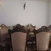 مبل سلطنتی هفت نفره ناهارخوری شیش نفره|مبلمان خانگی و میز عسلی|ساری, |دیوار