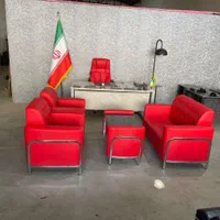 مبلمان کریستال میز مدرن کانترماربل صندلی مدیریت|دفتر کار|ارومیه, |دیوار