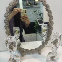 آینه و شمعدان نقره