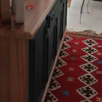 کناره گلیم دستباف با پشم طبیعی