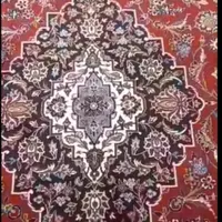 فرش جفت کاشان 3×4 لاکی نقشه ی قطبی|فرش|اصفهان, نقش جهان|دیوار