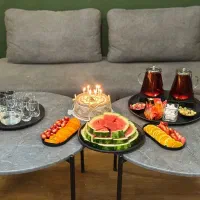 کافه اوهون دورهمی تولد آیتم ترکی