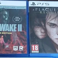 بازی ps5 دیسک مشابه نو همراه کد alan wake plugue|کنسول، بازی ویدئویی و آنلاین|تهران, ایران|دیوار