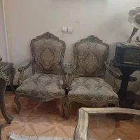 مبل سلطنتی میز غذا خوری هشت نفره|مبلمان خانگی و میز عسلی|شاهینشهر, عطار|دیوار