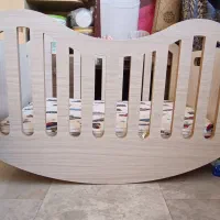 تخت خواب گهواره ای طرح لوبیا