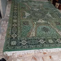 ۱عدد فرش ۶متری کرم لاکی اجفت سبز ۹متری ۱عدد۱۲متری|فرش|تنکابن, |دیوار