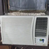 کولر گازی پنجره ای ۲۴ هزار سالم روشن تحویل