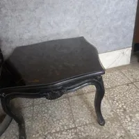 مبل اداری تک نفره چرم و میز پذیرایی|مبلمان اداری|تهران, نارمک|دیوار