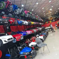 ماشین شارژی با چراغ ال ای دی باطری پرقدرت