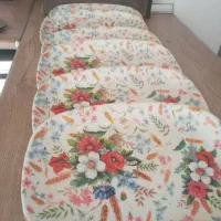 ۶ عدد دیس بزرگ قدیمی و کاملا نو