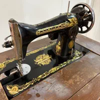 چرخ قدیمی آنتیک سینگر singer|کلکسیون اشیاء عتیقه|تهران, دروس|دیوار