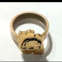انگشتر زیبای مسی عیار ۱۰ (طلا)