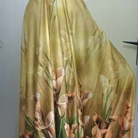 چادر رنگی مجلسی ساتن ابریشم