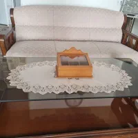 مبل راحتی ۷نفره مدل امریکایی چوب گردو