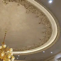 گچبری وآیینه کاری کلاسیک|خدمات پیشه و مهارت|آستانه اشرفیه, |دیوار