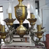 لوستر برنج جنس عالی|لوستر و چراغ آویز|تهران, شهرک شریعتی|دیوار