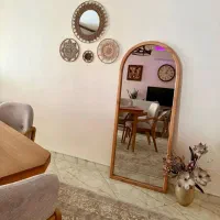 ایینه دفرمه آیینه چوبی آیینه کاری شیشه رومیزی