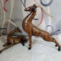 مجسمه غزال پلی استر