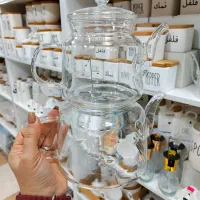 کتری قوری پیرکس شعله مستقیم کار وارداتی|قوری، کتری، قهوه‌ساز دستی|کرج, گلشهر|دیوار