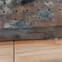 منقل دو کفه ورق ضخیم با انبر