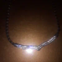 گردنبند نگین دار رنگ ثابت تاتنیوم اصل|بدلیجات|رشت, نظری|دیوار