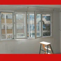 تولیددرب وپنجره دو جداره UPVC.توری کشویی