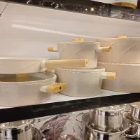 قابلمه اویز پلاس اصلی دسته چوبی