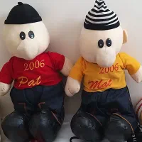 عروسکهای نوستالژی پت و مت برند وارداتی مناسب هدیه|اسباب‌بازی بچه|پرند, فاز ۲|دیوار