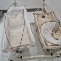 گهواره فلزی سنتی دوقلو