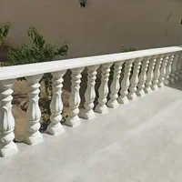 نرده صراحی 70 سانتی سنگ مصنوعی طرح گلبرگ|مصالح و تجهیزات ساختمان|آستانه اشرفیه, |دیوار