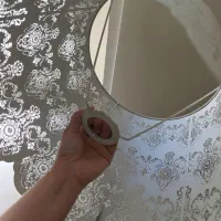 کلاهک فلزی اباژور|چراغ خواب و آباژور|تهران, فلسطین (میدان انقلاب)|دیوار