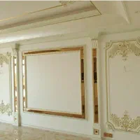 رنگکاری کاغذدیواریpvcپوستر نقاشی ساختمان قرنیزکناف|خدمات پیشه و مهارت|قم, آذر (نکویی)|دیوار