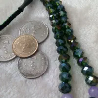 تسبیح کلکسیونی کارشده بسیار شیک قدیمی