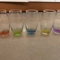 ۵عدد لیوان شربتخوری بلند پاشاباغچه نو