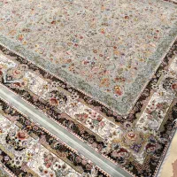 فرش 9 متری ۱۲۰۰ شانه در حد نو