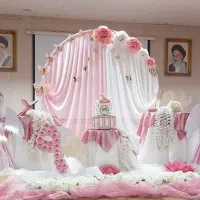 فرشته و دکور جشن تکلیف بادکنک آرایی جشن قرآن|خدمات پذیرایی، مراسم|مشهد, شریف|دیوار