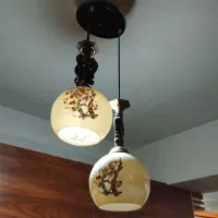 لوستر آشپزخانه سه حبابه