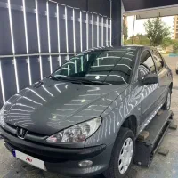 پژو‌۲۰۶ تیپ۵ مدل ۹۵ شاسی پلمپ استثنایی