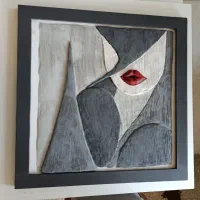 قاب چوبی مناسب عکس آینه کارهای هنری