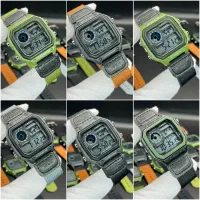 ساعت کاسیو جهانی بندبرزنتیAE1200WH casio جهان نما