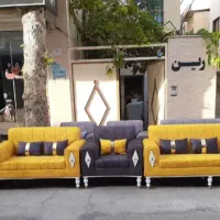 مبل (ایسلندی) و جهیزیه کامل عروس *تختی*|مبلمان خانگی و میز عسلی|لنگرود, |دیوار