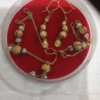 زنجیر ورساچ و نیم ست گویی ۲۵۰ بالا تابلو|جواهرات|یاسوج, |دیوار