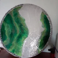 میز خاطره رزینی|مبلمان خانگی و میز عسلی|بومهن, |دیوار