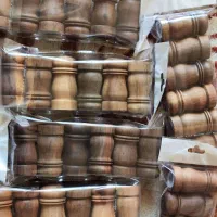 نمکدان چوبی ۱۲عددی