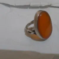 انگشتر نقره مردانه عقیق یمن سرخ|جواهرات|باقرشهر, |دیوار