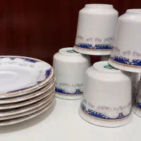استکان نعلبکی مرجان
