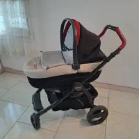 کالسکه peg perego و تخت پارک garco|کالسکه و لوازم جانبی|تهران, فردوس|دیوار