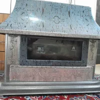 بخاری گازی طرح شومینه بسیار زیبا